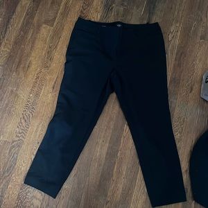 black loft dress pants